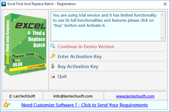 Excel Find & Replace Batch